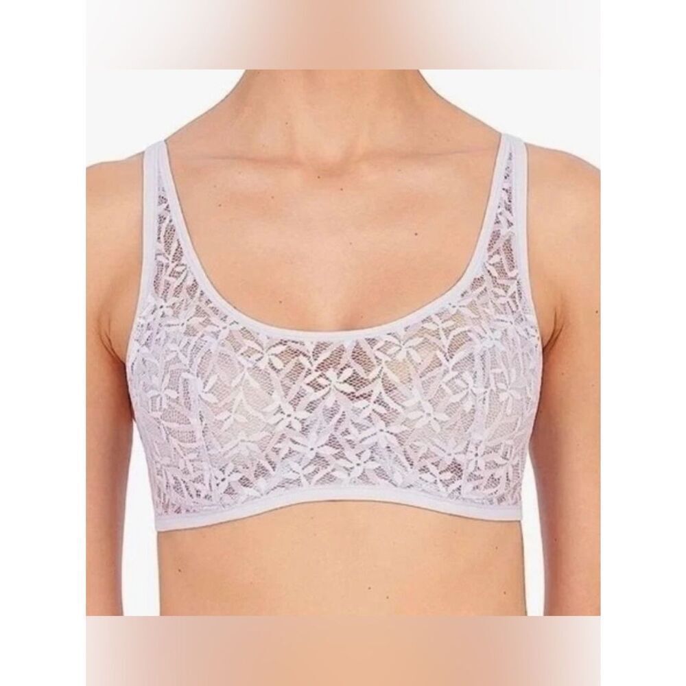 NATORI Portrait Underwire Bra Iris Bliss Light Lavender 34C NEW MSRP $62
